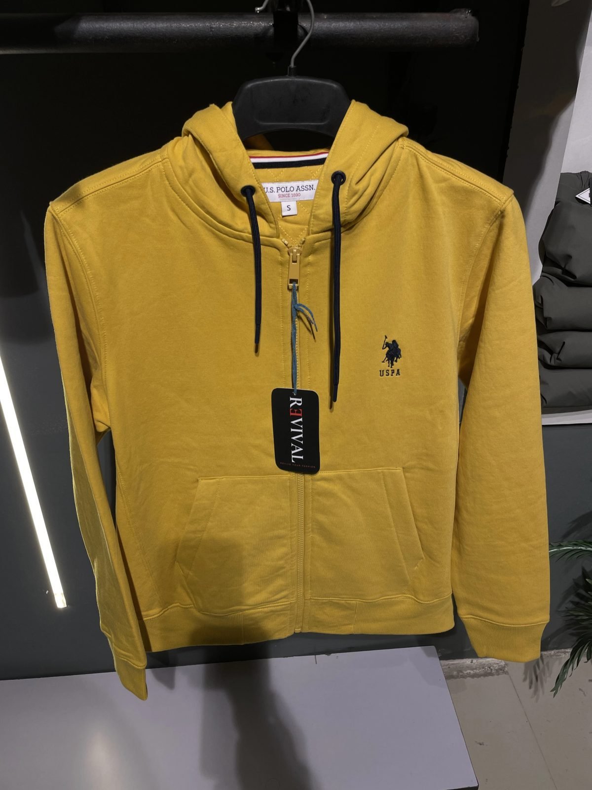 Cotton Fleece Zipper Hoodie