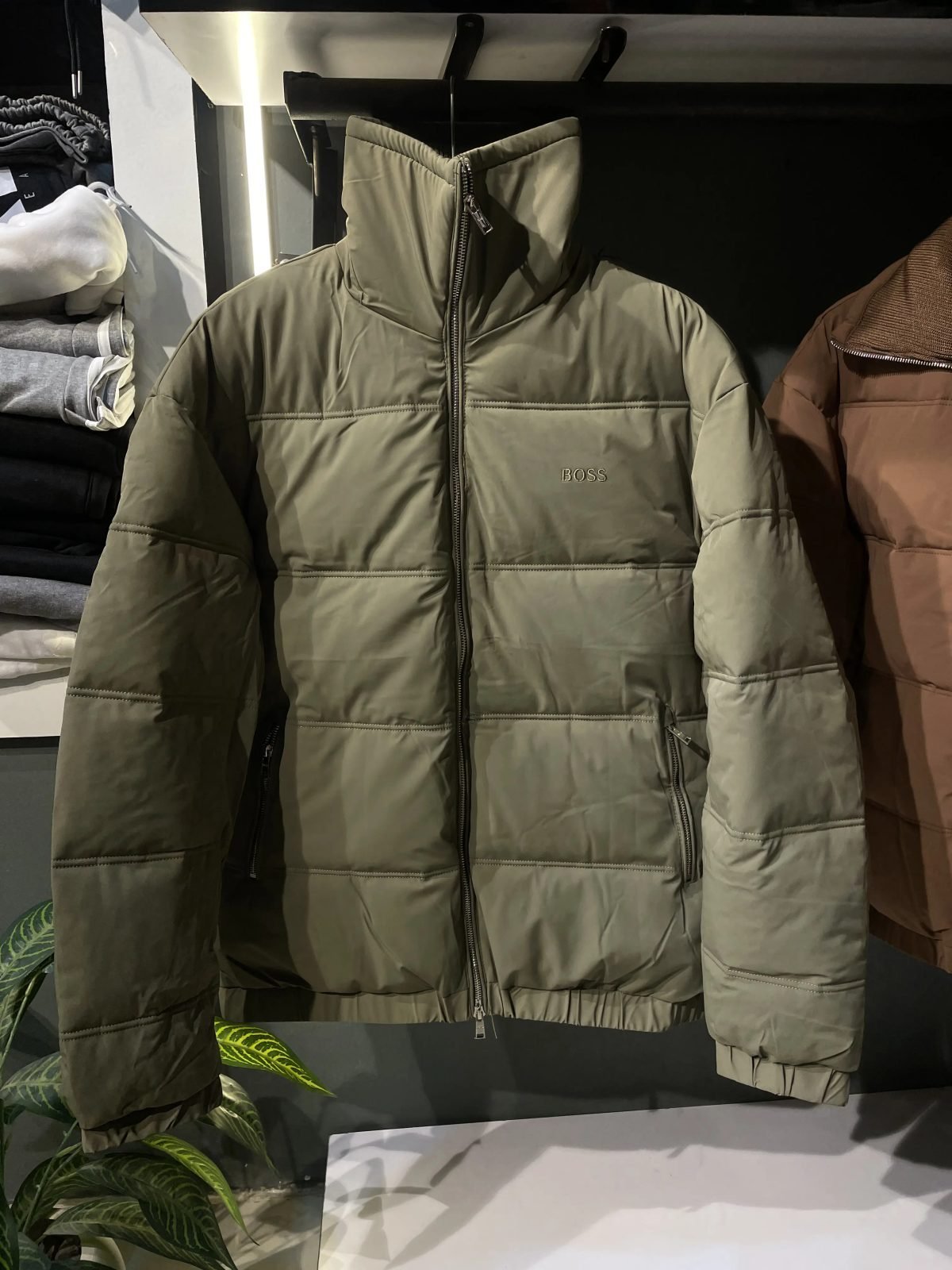 High Collar Puffer Jacket