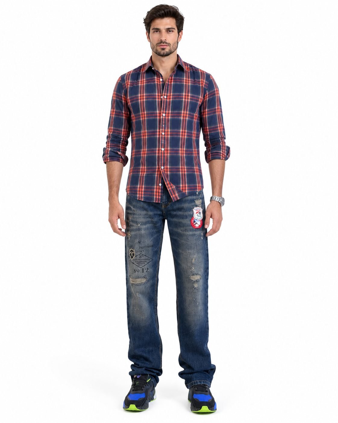 Patch jeans